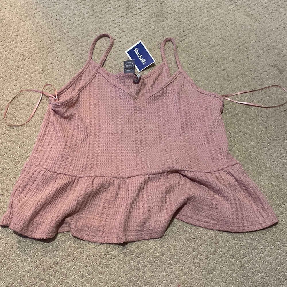 Paper crane, pink, tank top, marshalls
